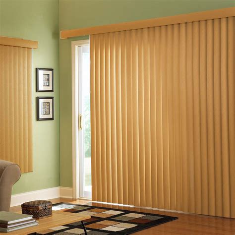 Press the release buttons on the handles, and open the shade to approximately 14 inches. . Bali vertical blinds